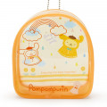 Japan Sanrio Keychain Cover Pouch - Pompompurin / Happy Rainy Days - 2