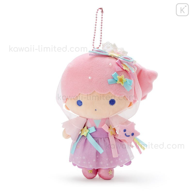 Japan Sanrio Hello Kitty Twin Stars My Melody Kuromi Acrylic Keychain Tanabata 