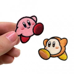 Japan Kirby Embroidery Iron-on Applique Patch - Kirby & Waddle Dee