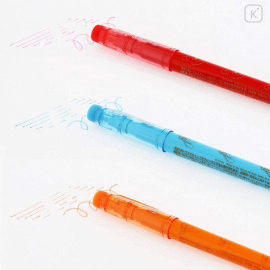 Japan Disney FriXion Fineliner Erasable Pen 3pcs Set - Pooh & Friends - 7