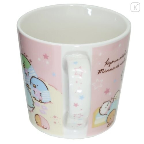 Japan Sumikko Gurashi Pottery Mug - Pajama - 3