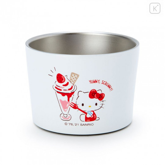 Japan Sanrio Stainless Dessert Cup - Hello Kitty - 2