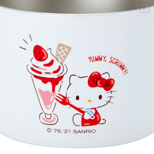 Japan Sanrio Stainless Dessert Cup - Hello Kitty - 6