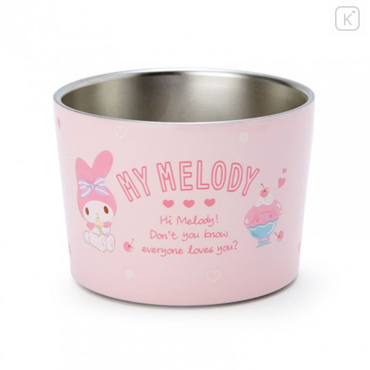 Japan Sanrio Stainless Dessert Cup - My Melody - 1