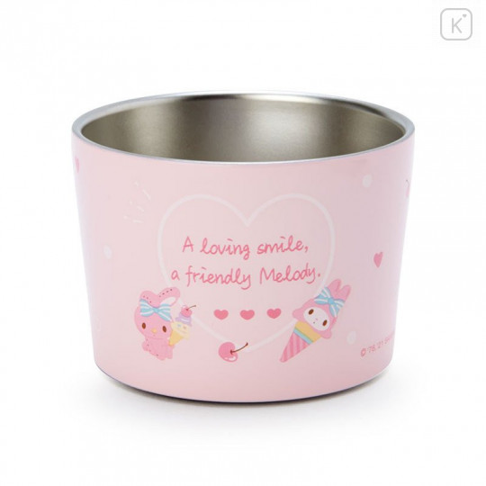 Japan Sanrio Stainless Dessert Cup - My Melody - 2