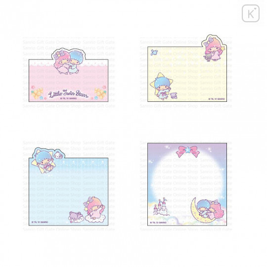 Sanrio Sticky Notes with Stand - Little Twin Stars - 3