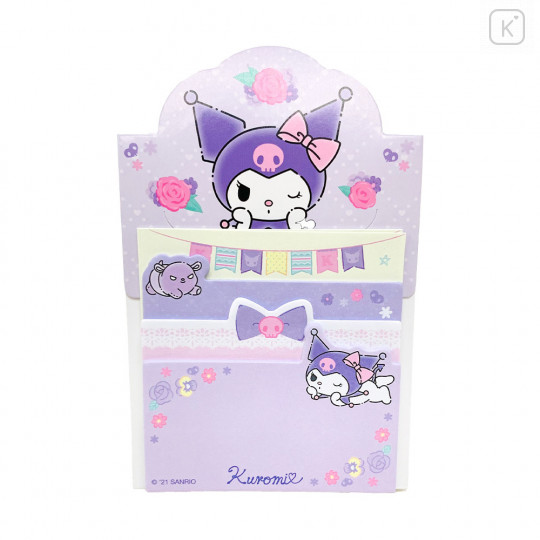 Sanrio Sticky Notes with Stand - Kuromi - 1