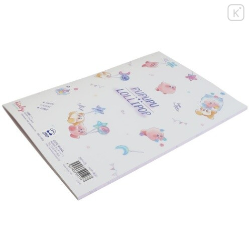 Japan Kirby A5 Glue Contact Book - Pupupu Lollipop - 3