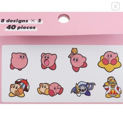 Japan Kirby Upbeat Friends Seal Flakes Sticker - 2