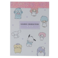 Japan Sanrio Mini Notepad - Sanrio Family / See No Evil