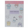 Japan Sanrio Mini Notepad - Sanrio Family / See No Evil - 1