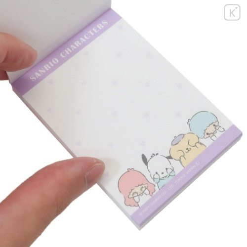 Japan Sanrio Mini Notepad - Sanrio Family / See No Evil - 2
