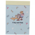 Japan Disney Mini Notepad - Chip & Dale Chill - 1