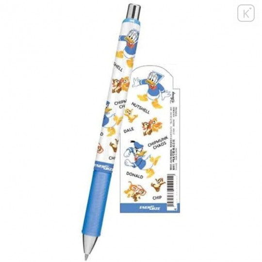 Japan Disney EnerGize Mechanical Pencil - Chip & Dale & Donald Duck - 1