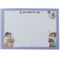 Japan Disney Mini Notepad - Chip & Dale Outgoing - 3