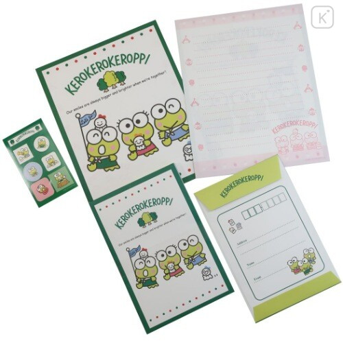 Japan Sanrio Stationery Letter Set - Keroppi 3 - 2