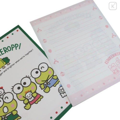 Japan Sanrio Stationery Letter Set - Keroppi 3 - 3