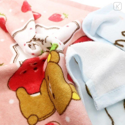 Japan San-X Handkerchief Wash Towel - Rilakkuma / Dinosaur - 2
