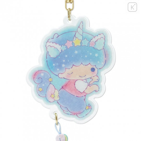 Japan Sanrio Acrylic Keychain - Little Twin Stars Kiki / Aurora Unicorn - 3
