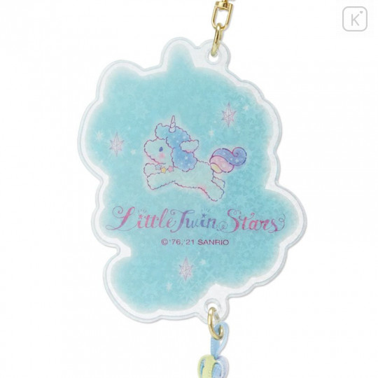 Japan Sanrio Acrylic Keychain - Little Twin Stars Kiki / Aurora Unicorn - 4