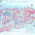 Japan Sanrio Flat Pouch - Little Twin Stars / Aurora Unicorn - 3
