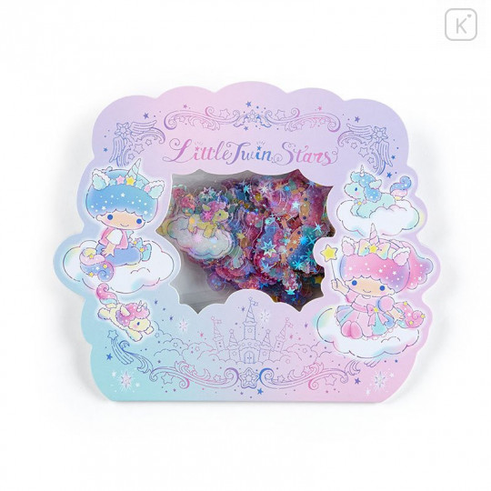 Japan Sanrio Sticker Pack - Little Twin Stars / Aurora Unicorn - 1