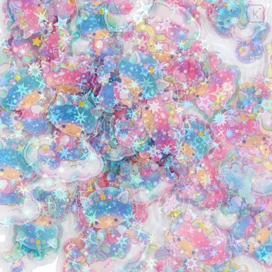 Japan Sanrio Sticker Pack - Little Twin Stars / Aurora Unicorn - 3