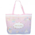 Japan Sanrio Foldable Eco Shopping Bag - Little Twin Stars - 2