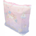 Japan Sanrio Foldable Eco Shopping Bag - Little Twin Stars - 3