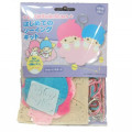 Japan Sanrio Keychain Plush Sewing Kit - Little Twin Stars - 2