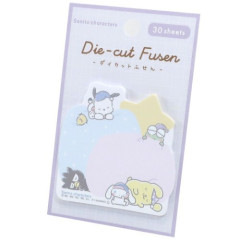 Japan Sanrio Die-cut Fusen Sticky Notes - Sleepy