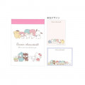Japan Sanrio Mini Notepad - Sanrio Family / Line up - 1