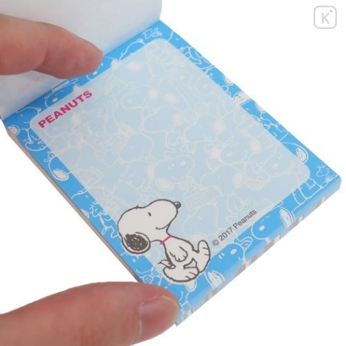 Japan Peanuts Mini Notepad - Full Snoopy - 2