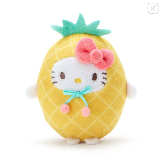 Japan Sanrio Fruit Mini Plush - Hello Kitty : Pineapple - 1