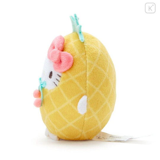 Japan Sanrio Fruit Mini Plush - Hello Kitty : Pineapple - 2