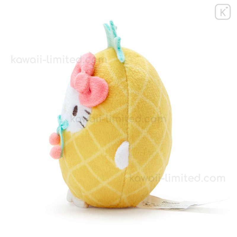 Hello Kitty Pineapple Decorated, Small, Lunch Container, 7x 5x 2.5 –  ChibiGojiToys