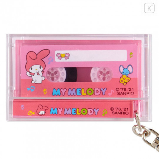 Japan Sanrio Mini Cassette Keychain - My Melody - 4