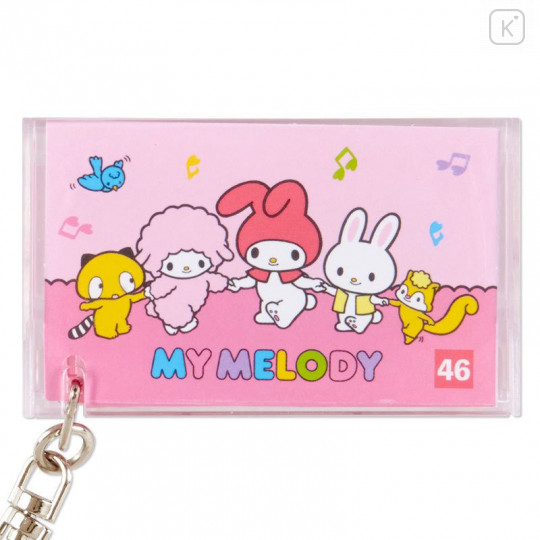 Japan Sanrio Mini Cassette Keychain - My Melody - 5