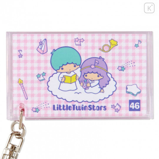 Japan Sanrio Mini Cassette Keychain - Little Twin Stars - 5