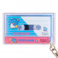 Japan Sanrio Mini Cassette Keychain - Tuxedosam - 4