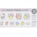 Japan Sanrio Drop Peko Pastel Sticker Pack - Sanrio Family - 2