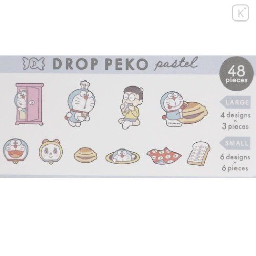 Japan Doraemon Drop Peko Pastel Sticker Pack - 2