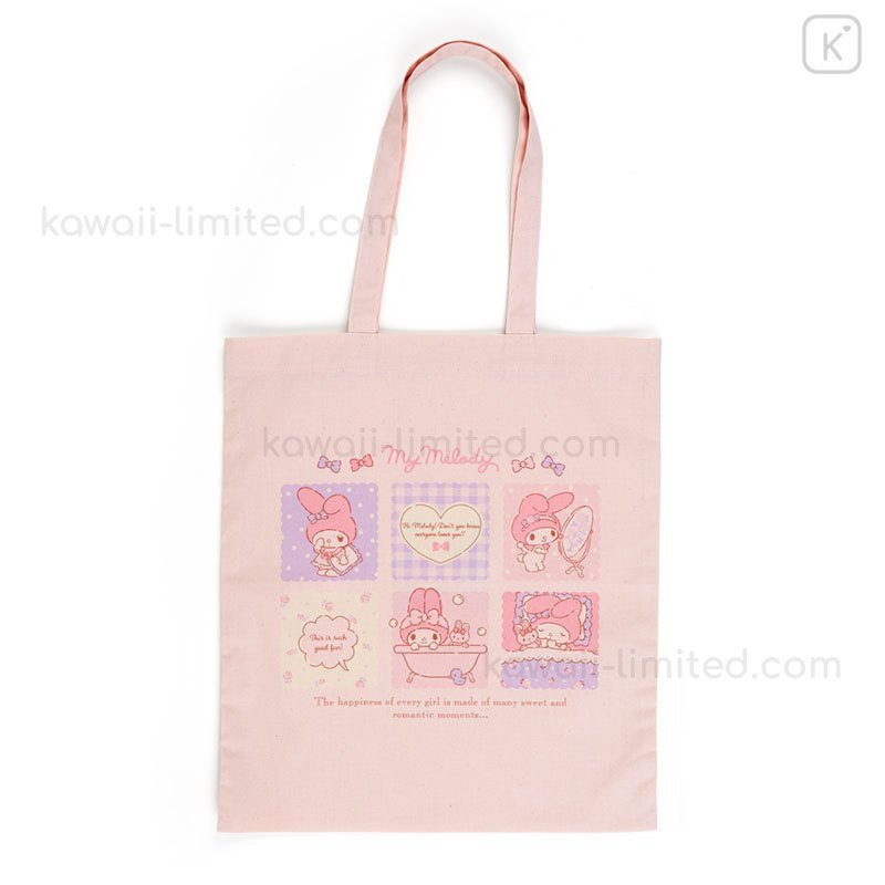 Kawaii Comic Book Canvas Tote Bag