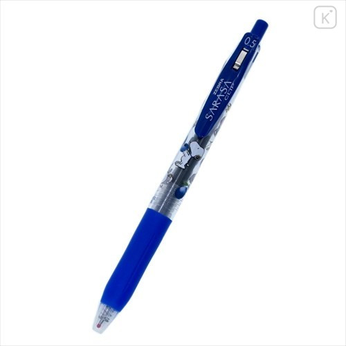 Japan Peanuts Sarasa Clip Gel Pen - Snoopy / Blue - 1