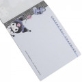 Japan Sanrio Mini Notepad - Kuromi / Cheeky but Charming - 3