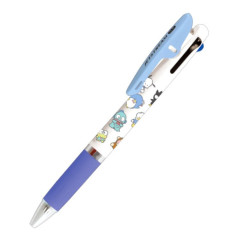 Japan Sanrio Jetstream 3 Color Multi Ballpoint Pen - Sanrio Family Blue