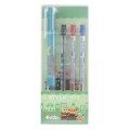 Japan Pui Pui Molcar Style Fit 3 Color Multi Ballpoint Pen - Metallic Blue - 1