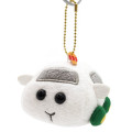 Japan Pui Pui Molcar Keychain Plush - Shiromo - 1