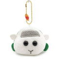 Japan Pui Pui Molcar Keychain Plush - Shiromo - 2