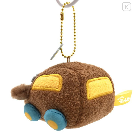 Japan Pui Pui Molcar Keychain Plush - Choco - 3